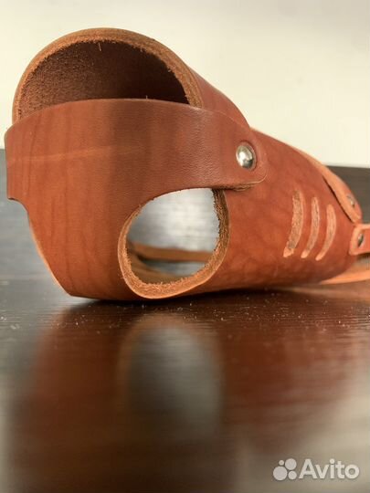 Намордник кожаный для собак