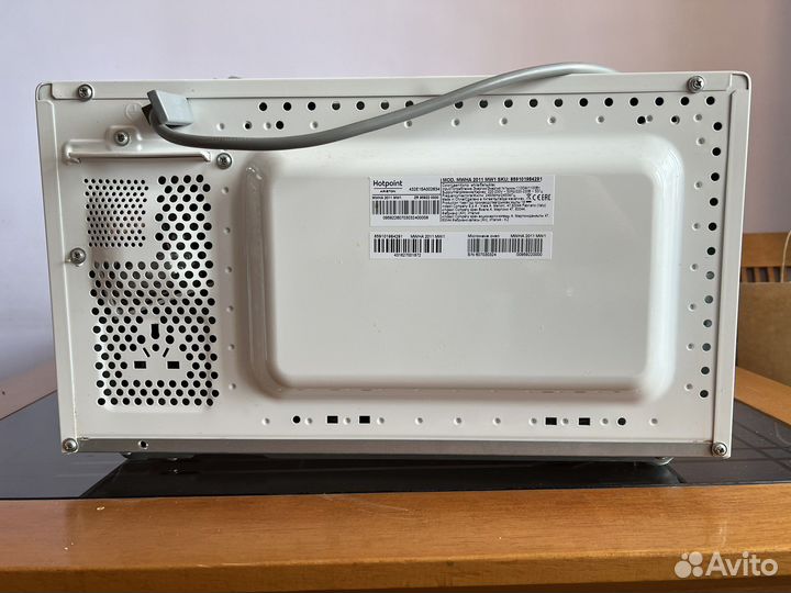 Микроволновая печь hotpoint ariston