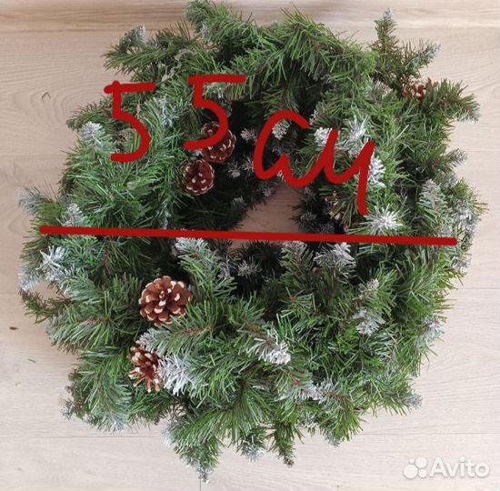 Елочные игрушки,новогодний венок