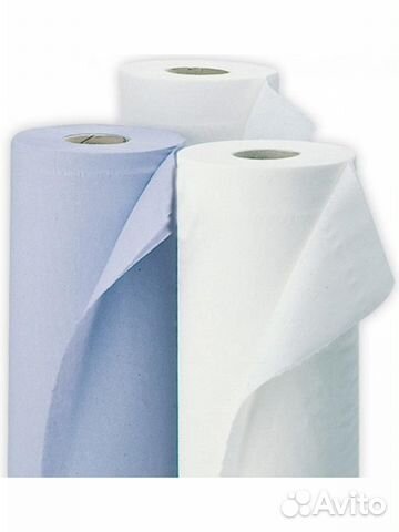 Простыни одноразовые спанбонд 100 шт рулон опт