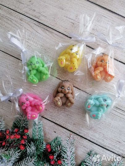 Мыло ручной работы кролик