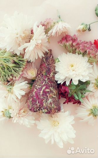 Травяная свеча без фитиля