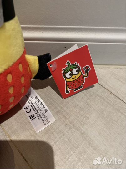 Миньон плюшевый новый 17 см