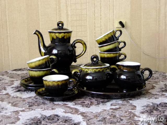 Сервиз чайно-кофейный - Зимняя ночь 22 предм Новый