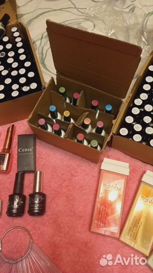 Лак для ногтей, топ, база, шпатели,пилочки и т.д