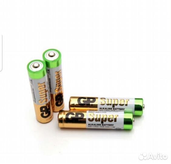 Батарейки GP AAA 4 шт. (Мизинчиковые)