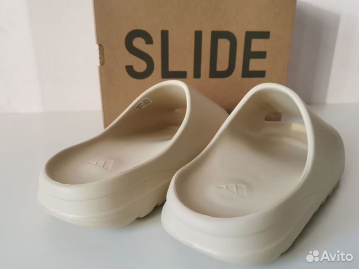 Шлепанцы Adidas yeezy slide Bone 35-46р