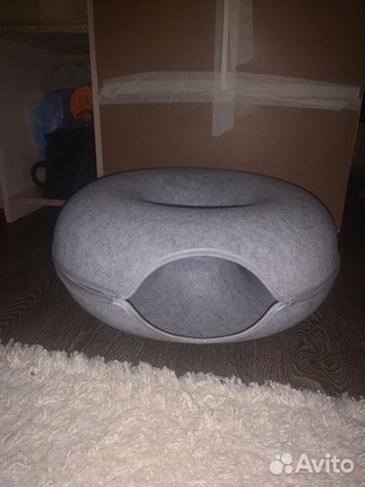 Домик для кошки бублик