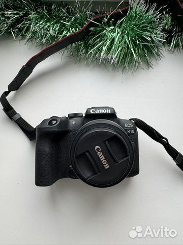 Камера Canon R10 kit 18-45 объявление продам