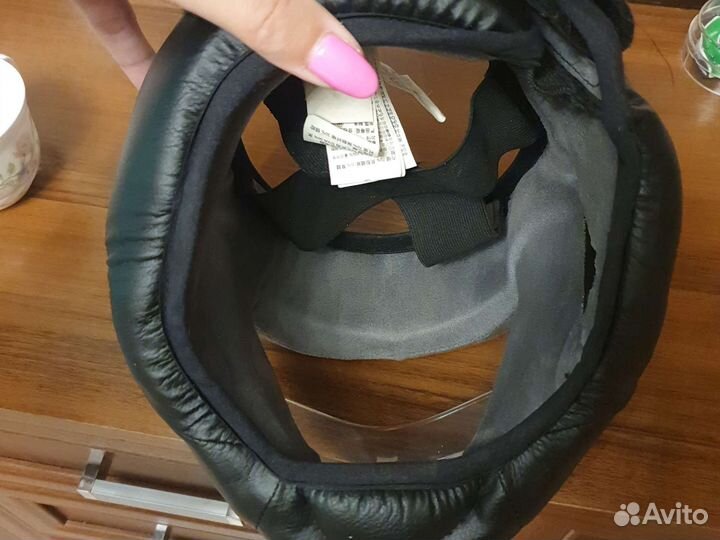 Боксерский шлем с бампером