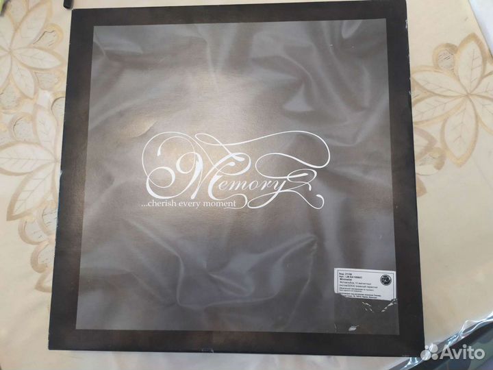 Свадебный фотоальбом в подарочной упаковке