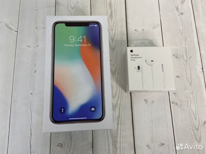 iPhone X 64 gb silver A1278