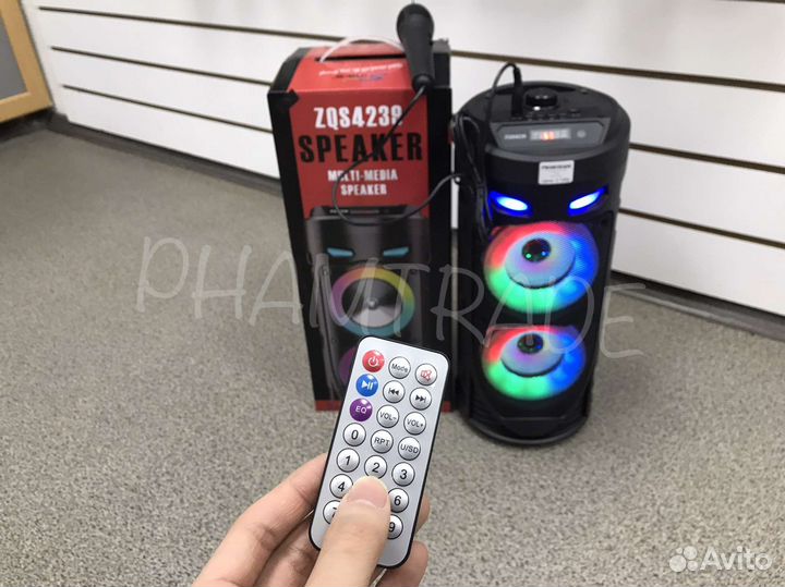 Блютуз колонка ZQS 4239 с микрофоном арт.03