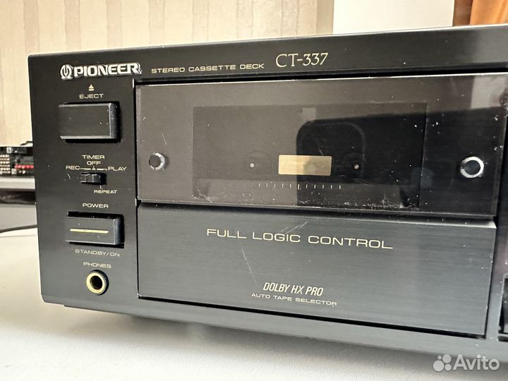 Кассетная дека pioneer CT-337