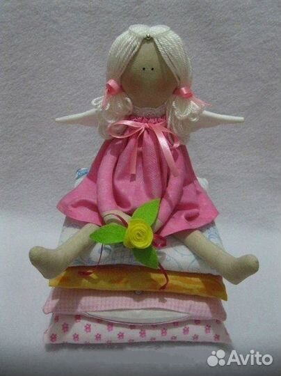 Текстильная интерьерная кукла