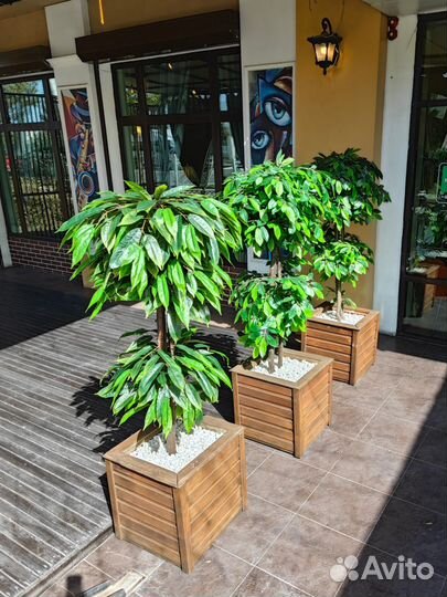 Искусственные деревья, озеленение