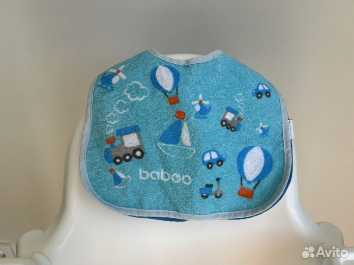 Нагрудник махровый Transport Baboo, 3 шт