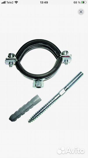 Хомут 110 со шпилькой