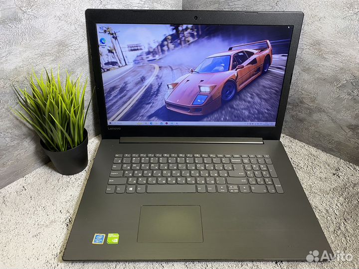 Большой ноутбук Lenovo 17,3/2 видеокарты