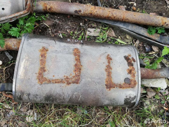 Выхлопная система Киа Рио 1