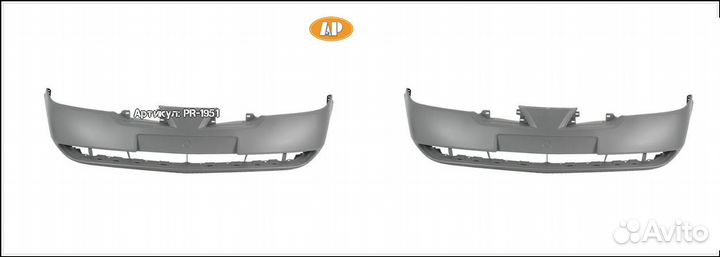 Ниссан Primera P12 передний бампер новый 1шт