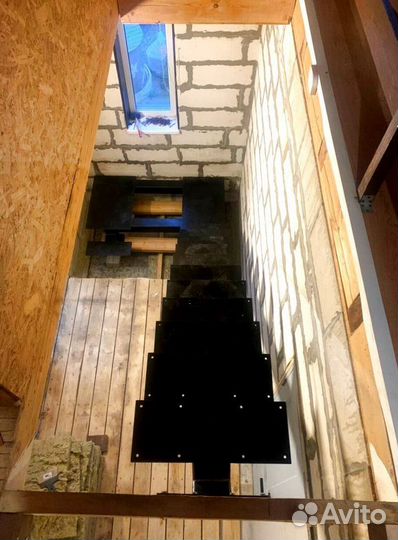 Винтовая лестница под ключ