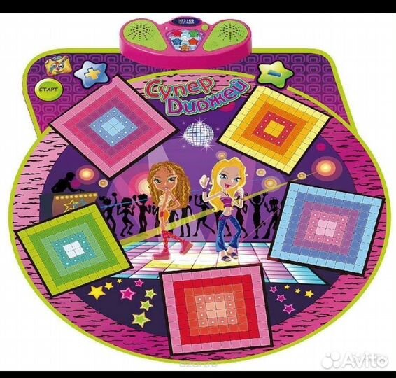 Музыкально-танцевальный коврик Winx