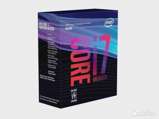 Intel core I7 8700k 5.0Ghz