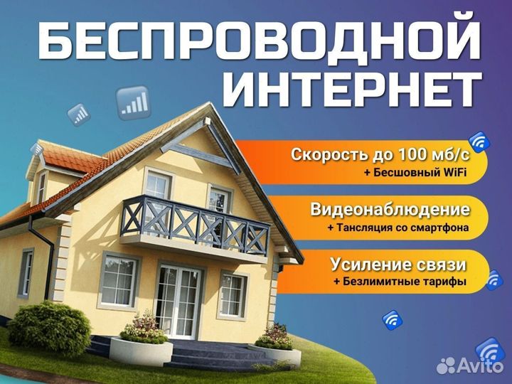 Оборудование для интернета для дачи / офиса / мага