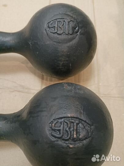 Гантели чугунные СССР