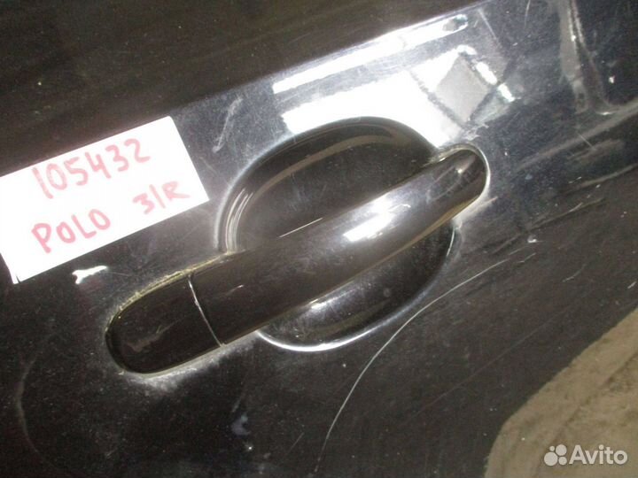 Ручка двери задней наружная правая VW Polo Sedan
