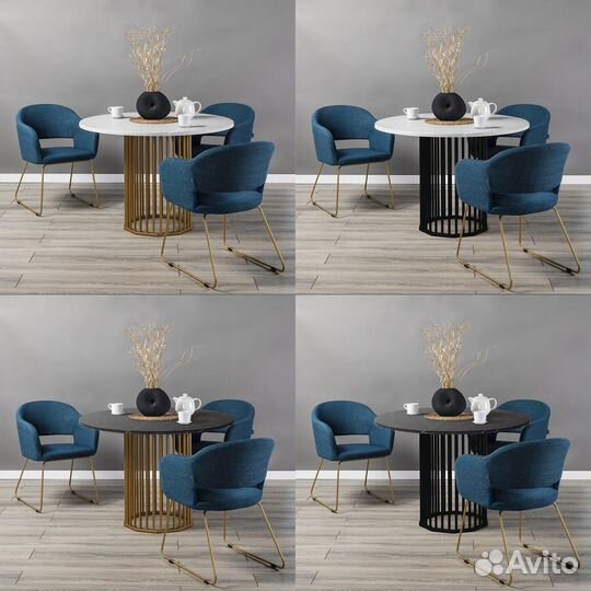 Стол круглый из мдф