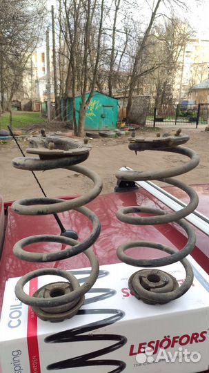 Пружины задние на nissan note