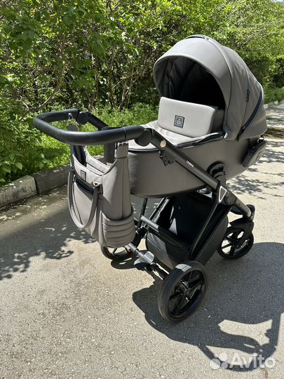 Коляска 2 в 1 эко кожа