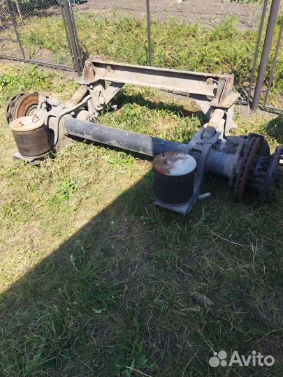 Оси в сборе Bpw ECO-P, SAF на коробах интегральные