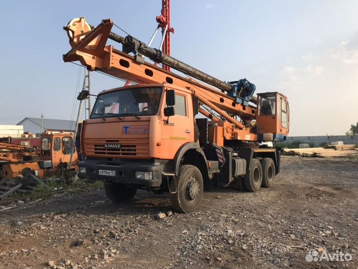 Забивка свай погружение свай сваебой