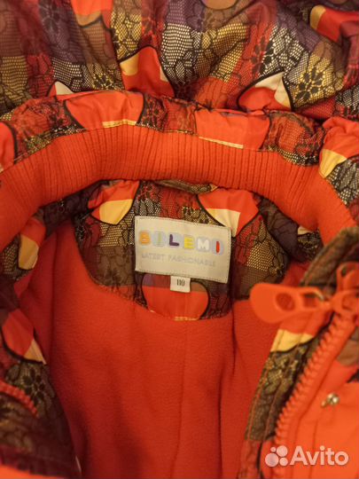 Костюм зимний 110-116 девочка комбинезон