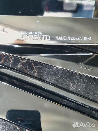Дефлекторы окон Киа Соренто Прайм