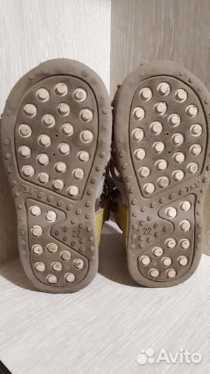 Туфли детские натуральная кожа 22 размер