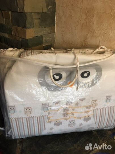 Бортики в кроватку