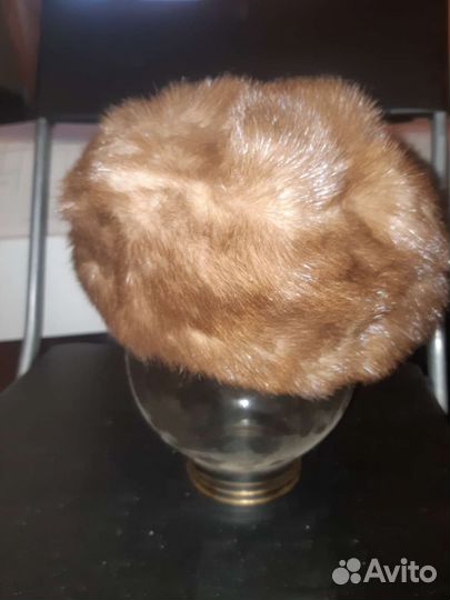 Шапка норковая женская