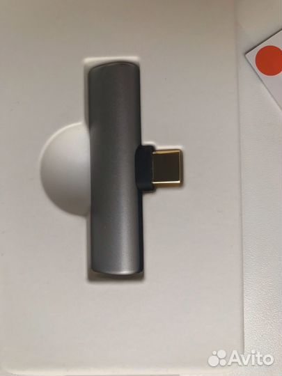 Тройник Type-C на Type-C + AUX адаптер