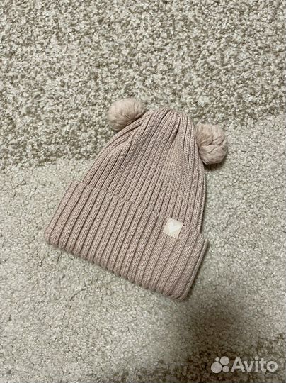 Шапка для малыша демисезонная 46-48р
