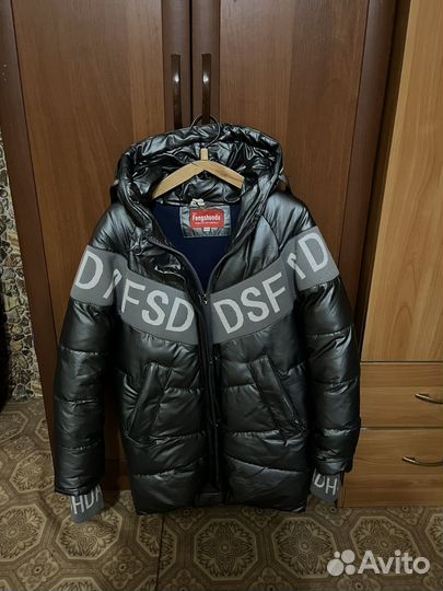 Куртка детская зимняя для девочки 158 см