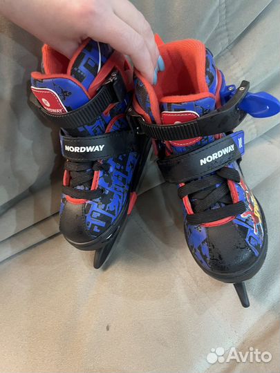 Коньки детские раздвижные