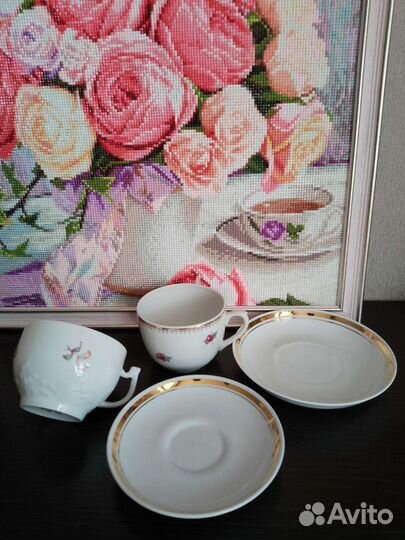 Вербилки фарфор посуда 50-60г.г