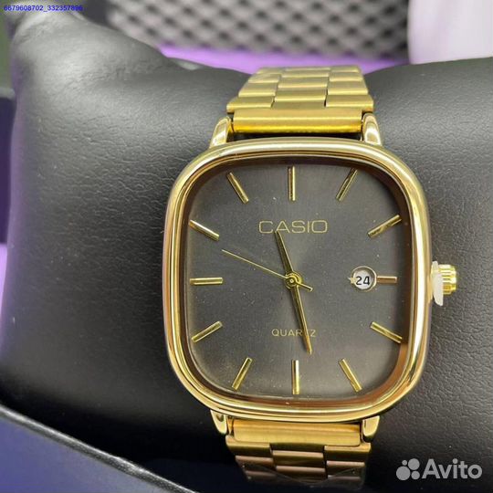 Мужские часы Casio Vintage Gold (Арт.13033)
