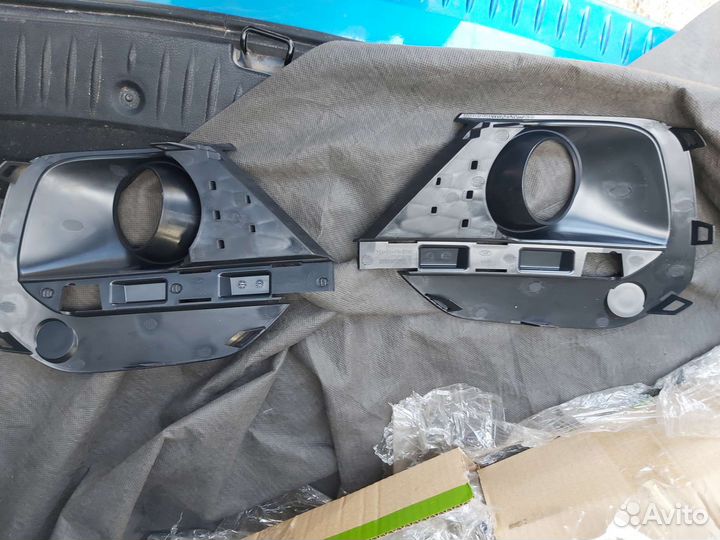 Largus fl накладки бампера