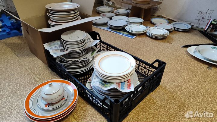 Тарелки / блюдца / посуда СССР