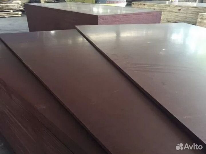 Фанера ламинированная б/у 1220х2440